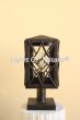 7850-1P Contemporary Outdoor Iron Post Light