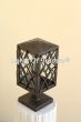 7850-1P Contemporary Outdoor Iron Post Light