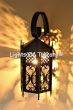 8115-1 Gothic Style Wrought Iron Outdoor Wall Lantern