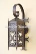 8115-1 Gothic Style Wrought Iron Outdoor Wall Lantern