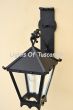 8125-1 Tuscan Style Wrought Iron Outdoor Wall Light
