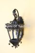 8225-1 Mediterranean Tuscan Outdoor Iron Wall Lantern
