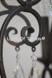 3537-6  Tuscan Style Crystal Chandelier in Antique Bronze