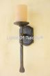 5128-1 Contemporary iron wall sconce torch light