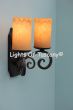 5115-2 Rustic Spanish Style Iron Double Wall Light 