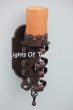 5145-1 Spanish Revival/Gothic Iron Wall Sconce