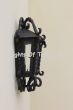 7244-2 Spanish Hacienda Style Outdoor Iron Pocket Wall Light Med