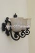 5571-3 Spanish Wrought Iron Vanity Bath Bar Light