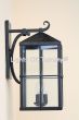 7000-3 Spanish-Contemporary Lantern Wrought Iron Exterior Lighting
