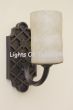 5313-1 Mediterranean - Spanish Style Wrought Iron Indoor Wall Sconce Light