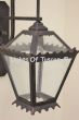 7455-1 Contemporary-Spanish Wrought Iron Lantern/ Light