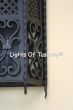 8118-1 Gothic Style Wrought Iron Outdoor Pocket Lantern