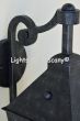 8155-1 Rustic Spanish Colonial Style Outdoor Iron Wall Light