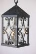 2144-3 Tuscan/Mediterranean Style Outdoor Iron Hanging Light 