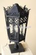 7160-1P Gothic Revival Style Wrought Iron Post Light