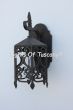 7066-1 Spanish Revival Style Outdoor Wall Light Lantern