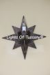 5336-1 Contemporary Star Iron Wall Light