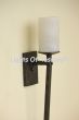 5023-1 Rustic Spanish Style Spear Torch Light with Glass Candle