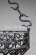 2385-3 Spanish / Mediterranean Style Wrought Iron Chandelier