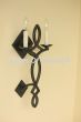 5906-2 Contemporary Iron Wall Sconce