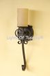 5078-1 Spanish Style Wrought Iron Wall Sconce
