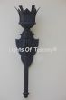 5247-1 Gothic Medieval Indoor Wrought Iron Torch Light
