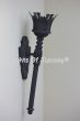 5247-1 Gothic Medieval Indoor Wrought Iron Torch Light