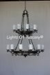 1359-18 Tuscan Style Large Chandelier
