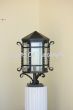 7031-3P Spanish Santa Barbara / Colonial Style XL Outdoor Column Post Light
