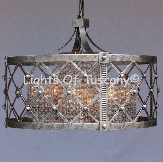 11032-9 Contemporary Crystal Chandelier