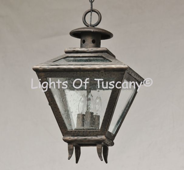 Spanish Style Wrought Iron Pendant Light