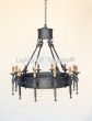 1937-12 Iron Chandelier