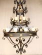 3161-18ONX Mediterranean Iron Chandelier