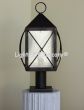 7545-1P Rustic pier mount post lantern light