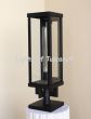 7862-1P Contemporary Outdoor Iron Post Light