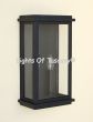 7870-2 Contemporary Outdoor Iron Wall Pocket Light