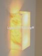 8000-1OL Real Onyx Stone Outdoor Pocket Wall Light