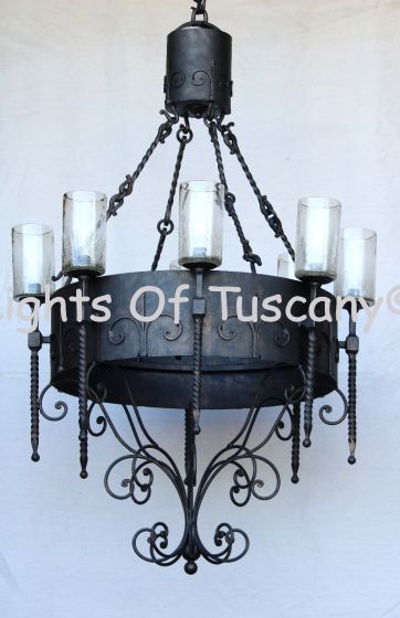 Mediterranean Style Chandelier, Spanish Style Chandelier, Rustic Chandelier, Wrought Iron Chandelier, Gothic Iron Chandelier, Large Iron Chandelier, Entryway Chandelier, Oil Rubbed Bronze Chandelier, Antique Chandelier, Old World Chandelier