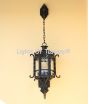 7016-3CH Spanish Santa Barbara Style Hanging Mount Wall Lantern Light
