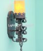 5145-1 Spanish Revival/Gothic Iron Wall Sconce
