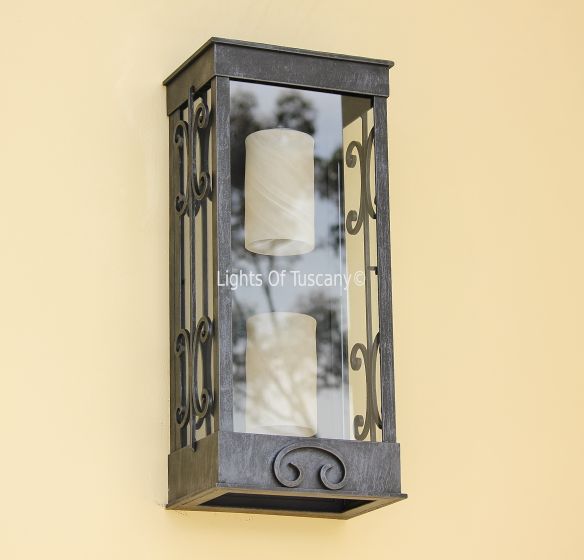 7850-2 Transitional Style Indoor/Outdoor Wall Light