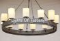 2818-12 Contemporary Chandelier