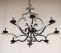 1092-8 Wrought Iron Chandalier