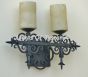 5579-2 Spanish Revival Wrought Iron Bathroom Vanity Light