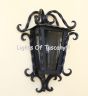 7044-1SM Spanish Mediterranean Outdoor Iron Pocket Light