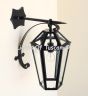 8127-1 Contemporary Outdoor Iron Wall Light