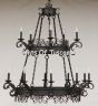 1432-15 Spanish Style Chandelier 