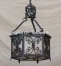 pendant-lighting-hanging-Hand-Forged Wrought Iron/ Tuscan Mediterranean pendant