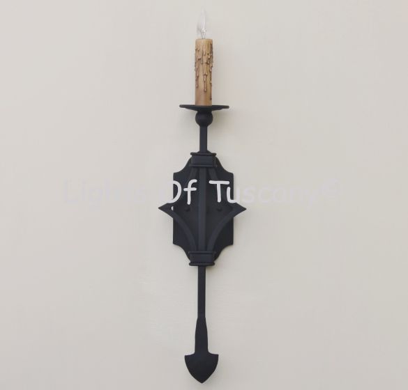 Tuscan wall sconce