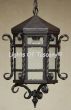 2028-1 Spanish Santa Barbara Hanging Lantern Light